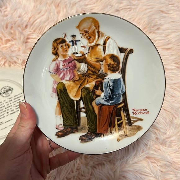 Vintage toy painter plates Norman Rockwell - Picture 6 of 7